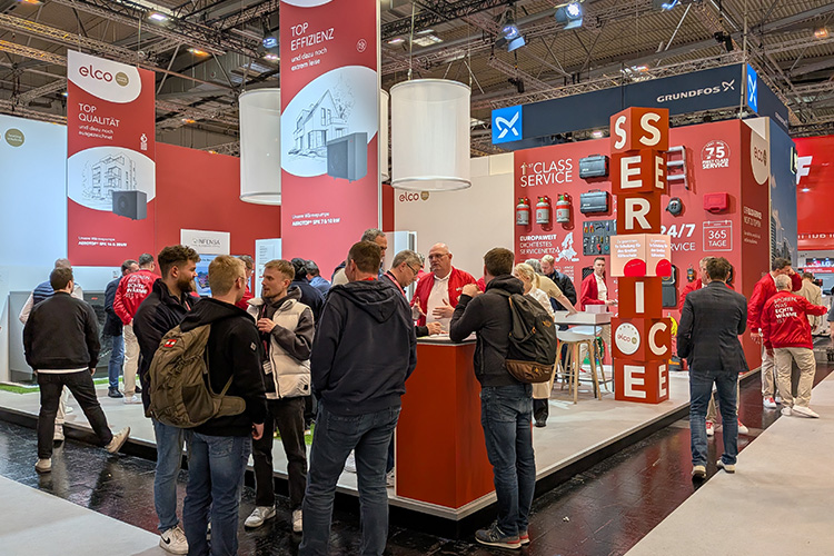 Messestand von ELCO